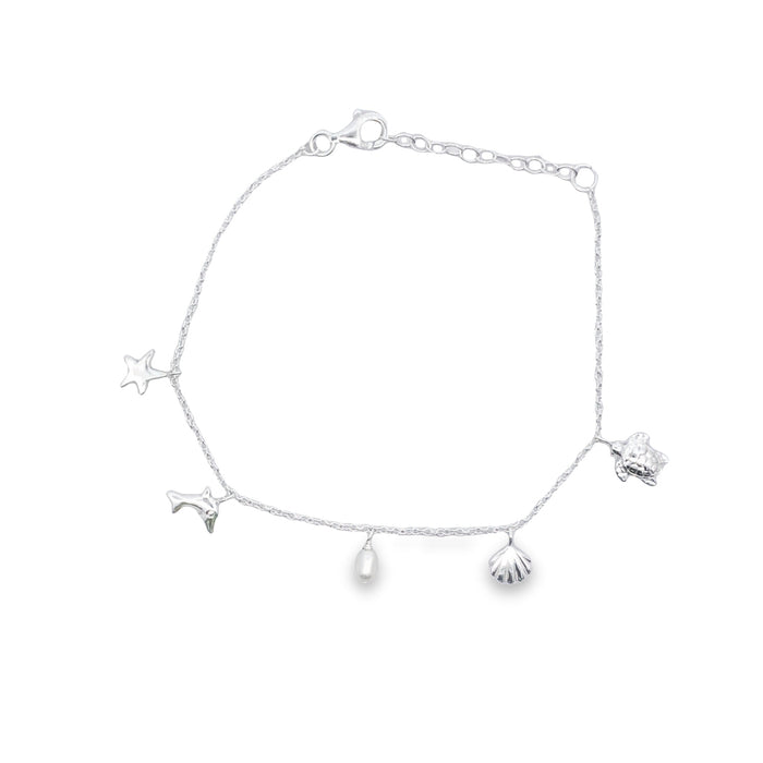 Ocean Themed Charm Bracelet