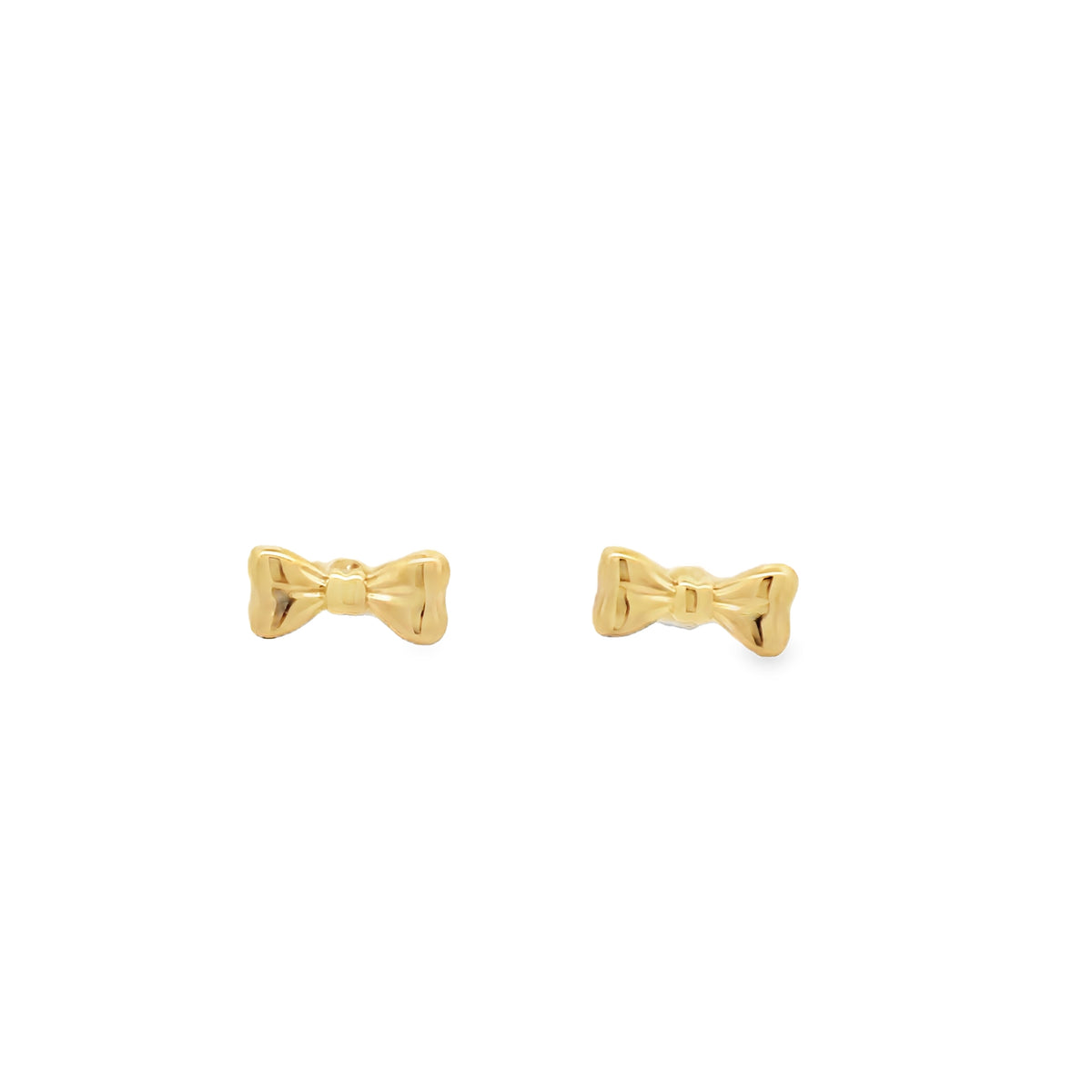 Onatah Sterling Silver Gold Plated Bow Studs