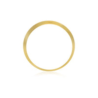 Onatah Yellow Gold Wavy Lines Ring