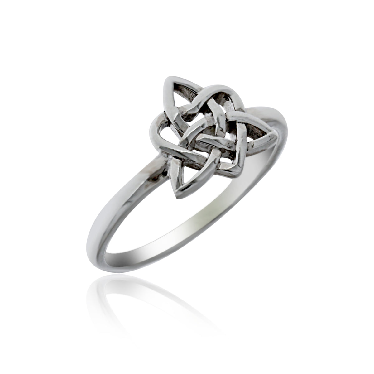 Silver Celtic Triple GoddessRing