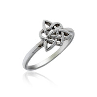 Silver Celtic Triple GoddessRing