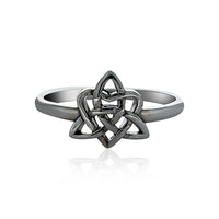 Silver Celtic Triple GoddessRing