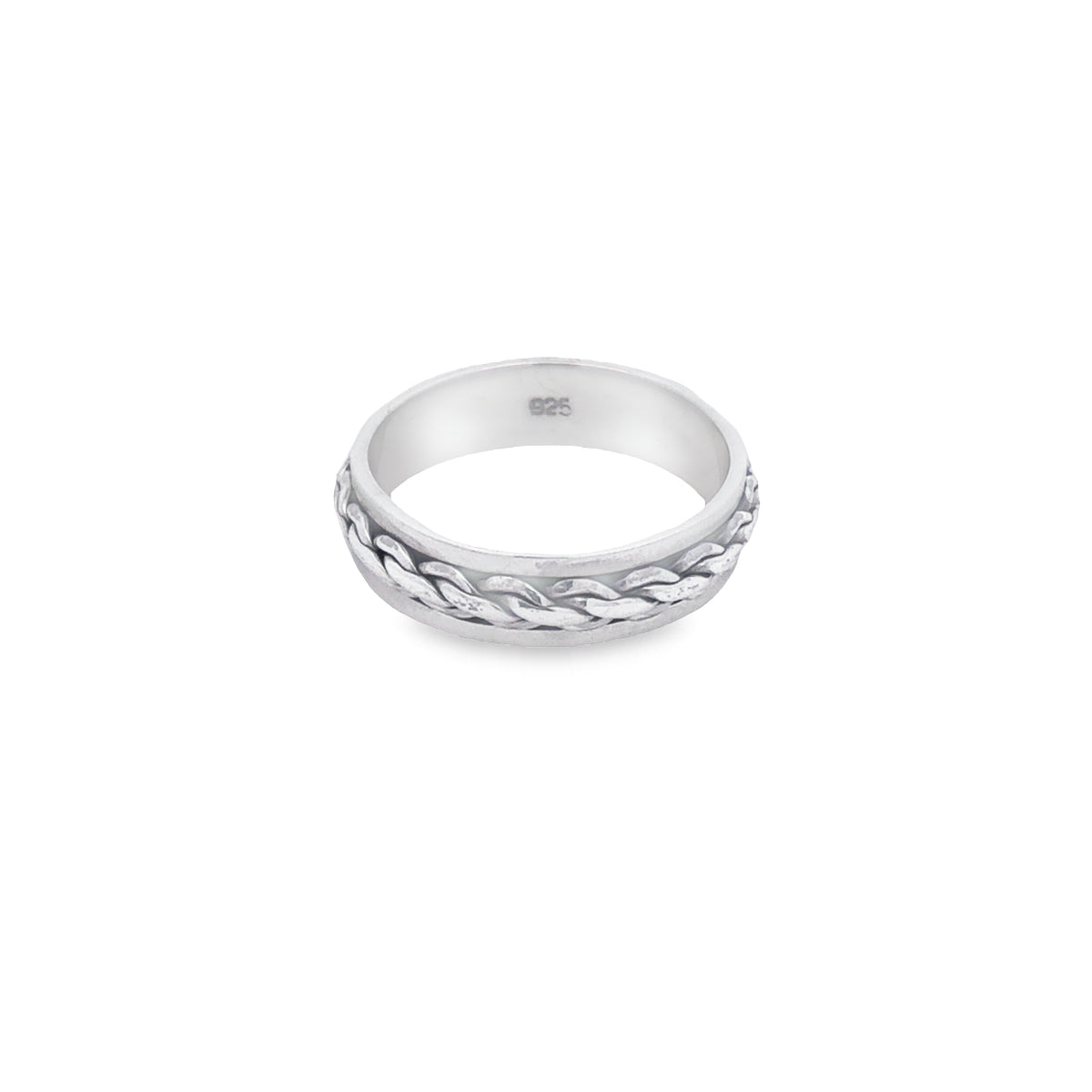 Onatah Sterling Silver Spinning Mens Ring Size X