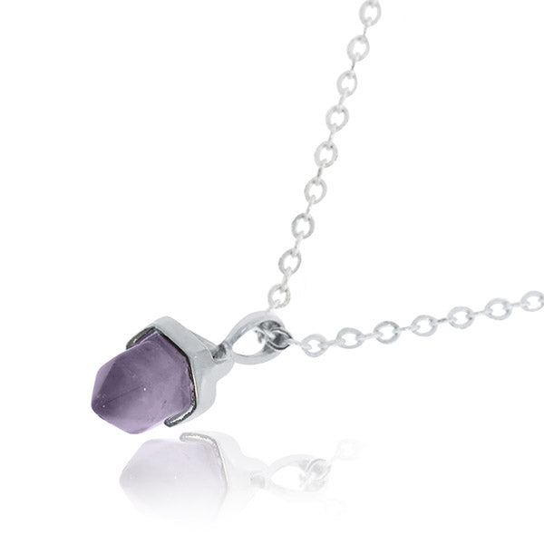 Silver Amethyst Pendant