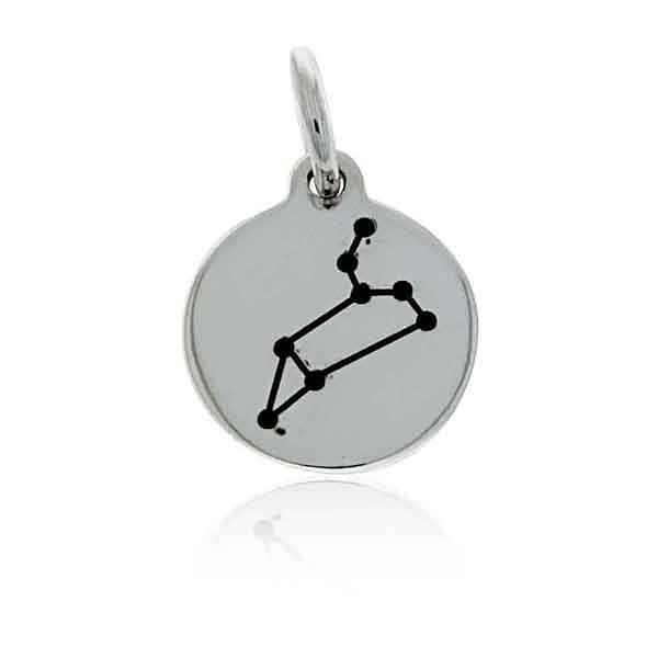 Mojo Silver Constellation Starsign Charm - Leo