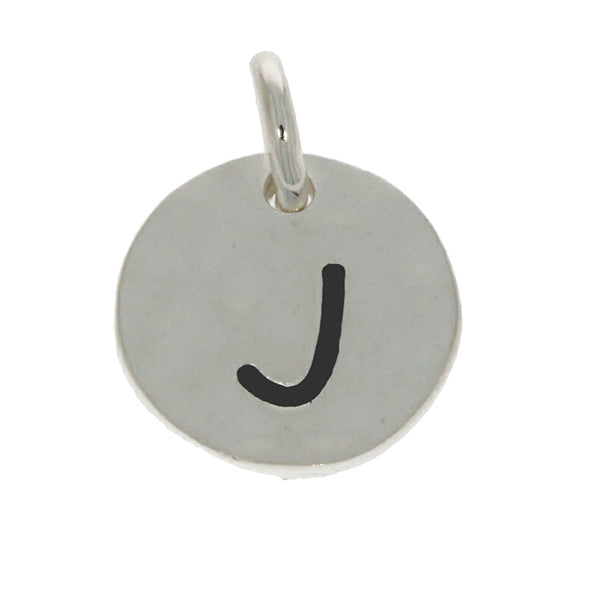 Mojo Silver Initial J Charm