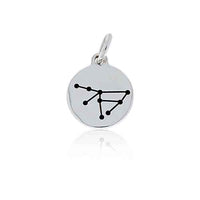 Mojo Silver Constellation Starsign Charm - Capricorn