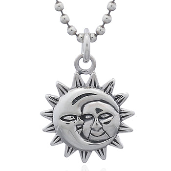Onatah Sterling Silver Moon/Sun Pendant
