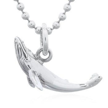 Onatah Sterling Silver Whale Pendant