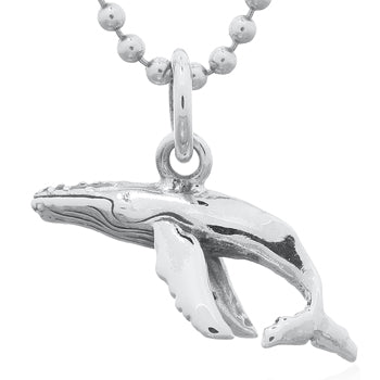 Onatah Sterling Silver Whale Pendant