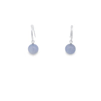 Blue Lace Agate 10Mm Earrings