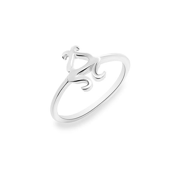 Silver Zodiac Ring - Taurus