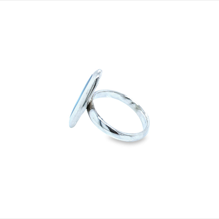 Onatah Sterling Silver Mother Of Pearl Ring