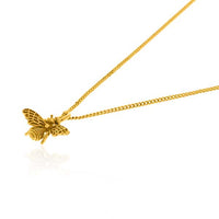 Yellow Gold Plated Bee Pendant