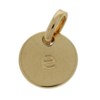 Mojo Yellow Gold Plated Initial E Charm
