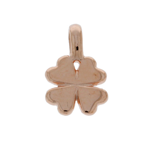 Mojo Rose Gold Plated Clover Leaf Charm Pendant