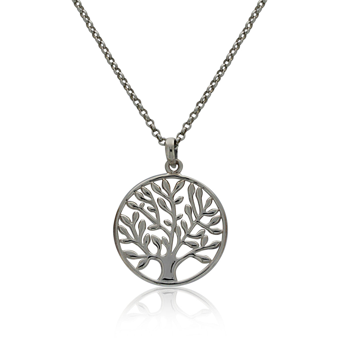 Onatah Sterling Silver Large Tree Of Life Pendant