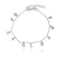 Rock Chick Sterling Silver Bracelet With Circles