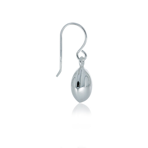 Silver Bubble Drop Earrings