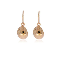 Rose Gold Plated Bubble Drop Earrings