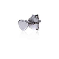 Onatah Sterling Silver Tiny Heart Stud Earrings