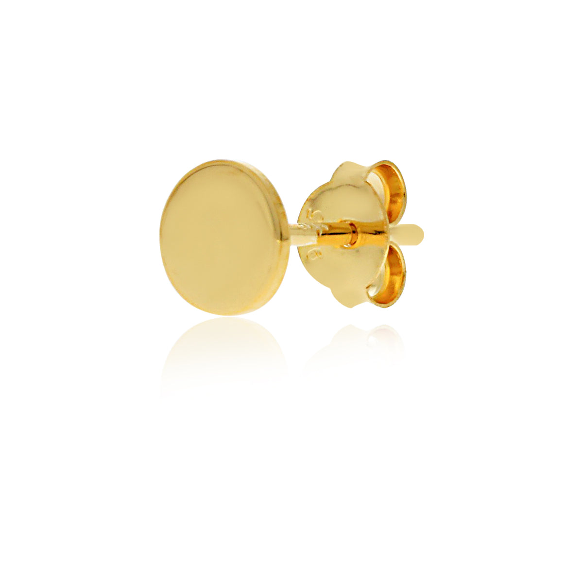 Gold Plated Polished Studs