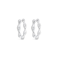 Onatah Sterling Silver Hoop Earrings
